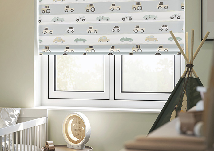 Brum Brum, Journey - Twist&Fit Roman Blind - Image 5